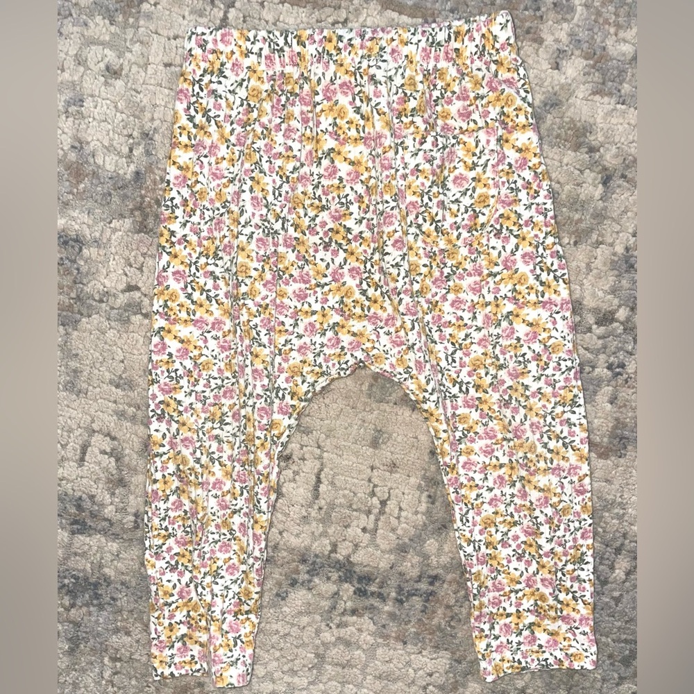 Jessica Simpson floral leggings size 18 months